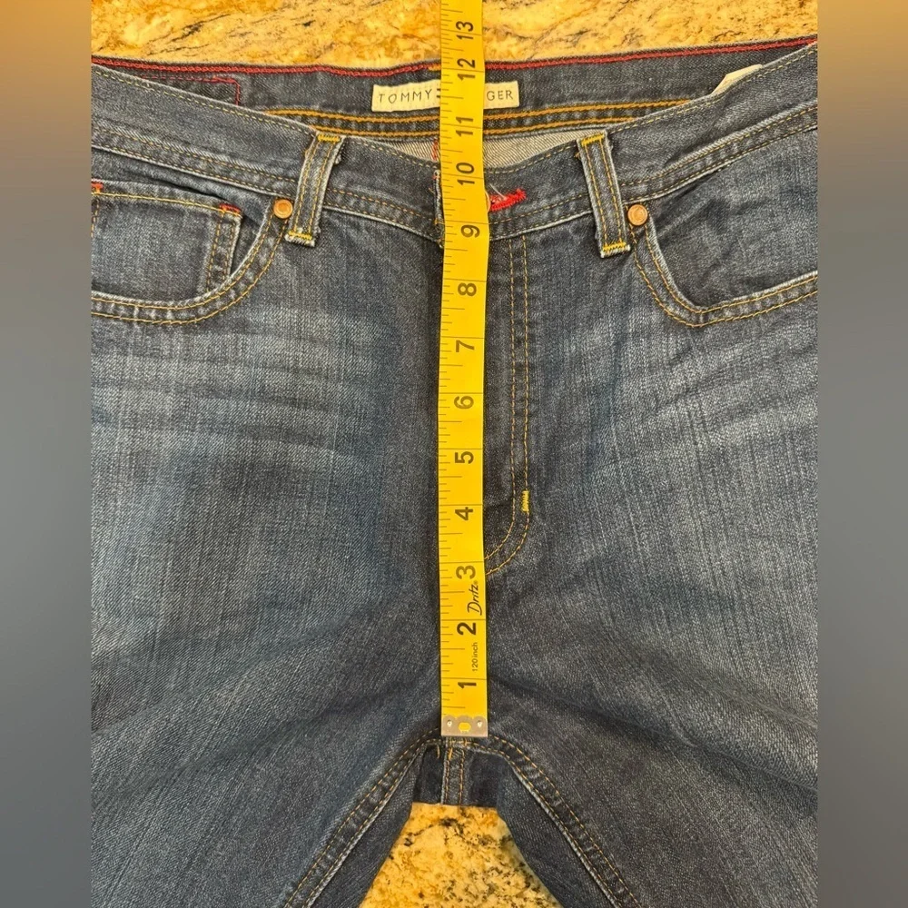 Tommy Hilfiger Jeans Straight Leg Mid Rise 100% Cotton Denim Women's Size 8R